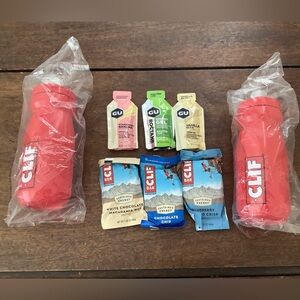 Camelbak Clif bar Water Bottles and Nutrition Set